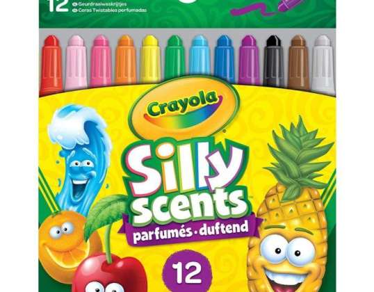 Crayola CF12 PARFÜME WACHSPASTE GIRA COL.