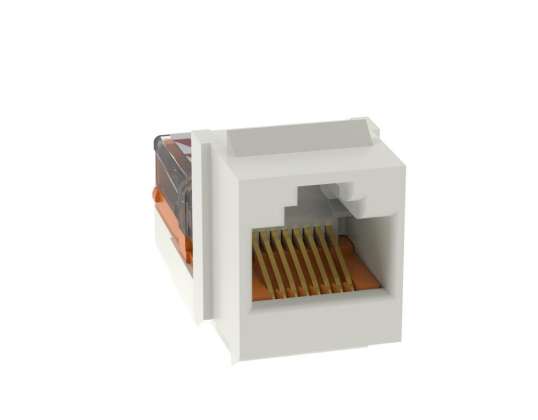 Panduit NETKEY RJ45U SOCKET CAT.5E WHITE