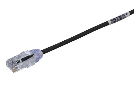 Panduit NÁPLAST U/UTP CAT.6 LSHF černá 1.5M