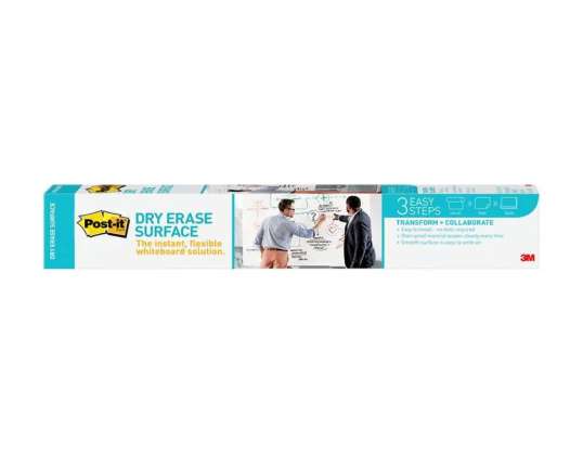 Post it TROCKEN ABWISCHBARES WHITEBOARD DEF3X2 EU