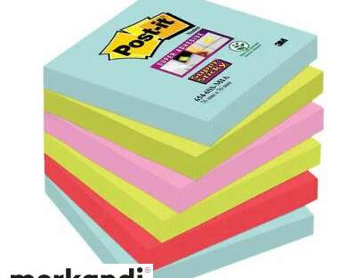 Post it CF6 SK 76X76MM 6X90FF COSMIC