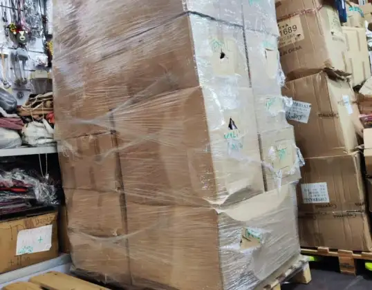 Venda por atacado paletes mistos - Bazar Overstock na Europa