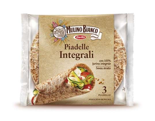 MULINO BIANCO PIADELLE INTEGRAL X 3 PIEZAS GR.225 FOOD1298