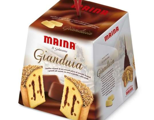 MAINA GOLOSONE GIANDUIA GR.750 PANETTONE DESCRIPTION DES ALIMENTS 2516