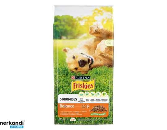 FRISKIES CANE BALANCE HÜHNCHEN/RINDFLEISCH MIT GEMÜSE KG.9 LEBENSMITTELBESCHREIBUNG 3295