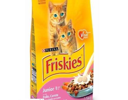 FRISKIES GATTO JUNIOR CHICKEN KG.1.5 ELINTARVIKKEIDEN KUVAUS 3579