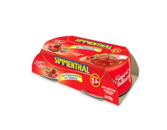 SIMMENTHAL VIANDE BOUILLIE AU PIMENT GR.135X2 DESCRIPTION DE L’ALIMENT 2140