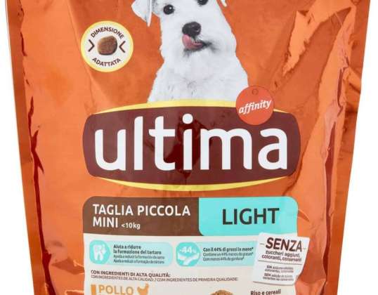 ULTIMA DOG MINI LIGHT HUHN GR.800 LEBENSMITTELBESCHREIBUNG 3382