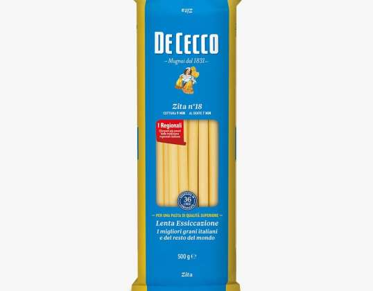 DE CECCO GR.500 ZITA N.18 FØDEVARER BESKRIVELSE 2735