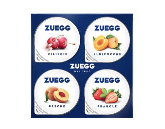 ZUEGG KONFITÜRE GR.25X4 SORTIERT LEBENSMITTEL BESCHREIBUNG 2076