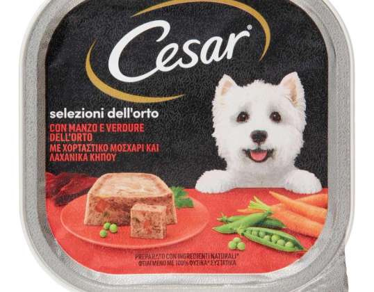 CESAR GARDEN SELECTIONS RIND/GEMÜSE GR.300 LEBENSMITTELBESCHREIBUNG 3327