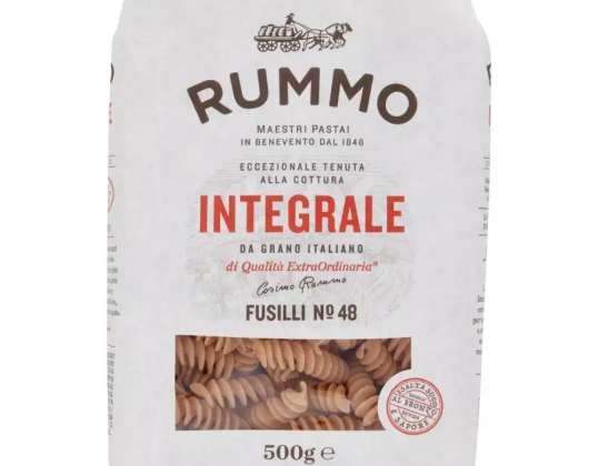 RUMMO FUSILLI VOLLKORN N.48 GR.500 LEBENSMITTELBESCHREIBUNG 3118