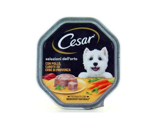CESAR GARDEN SELECTIONS HUHN/KAROTTEN GR.150 LEBENSMITTELBESCHREIBUNG 3325