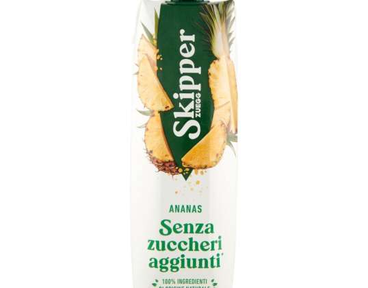 SKIPPER JUICE LT.1 S/Z ANANAS OHNE ZUCKERZUSATZ LEBENSMITTEL BESCHREIBUNG 1670