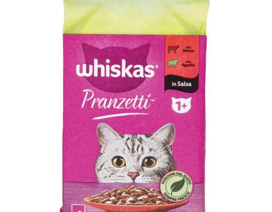WHISKAS FISCH MITTAGESSEN 6X50GR. BESCHREIBUNG DES LEBENSMITTELS 3349