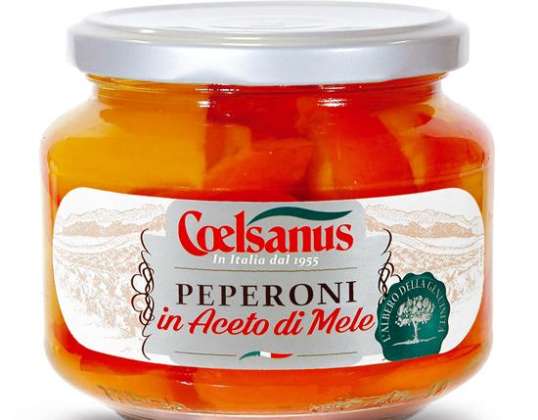 COELSANUS PEPPERS IN APPLE CIDER VINAGRE GR.350 DESCRIÇÃO DO ALIMENTO 3599