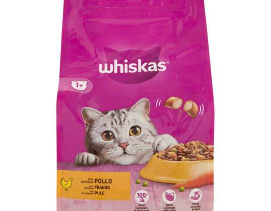 CRISPY WHISKAS KG.1.4 HUHN FUTTER FÜR ERWACHSENE KATZEN BESCHREIBUNG 3410