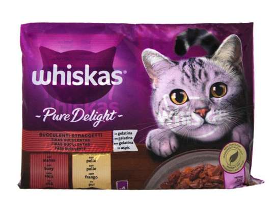 WHISKAS PURE DELIGHT STRIPS RIND/HUHN 4X85GR LEBENSMITTELBESCHREIBUNG 3337