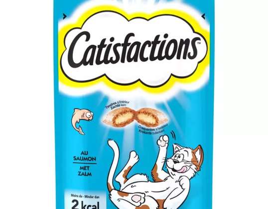 CATISFACTIONS SALMON GR.60 BAG FOOD BESCHREIBUNG 3343