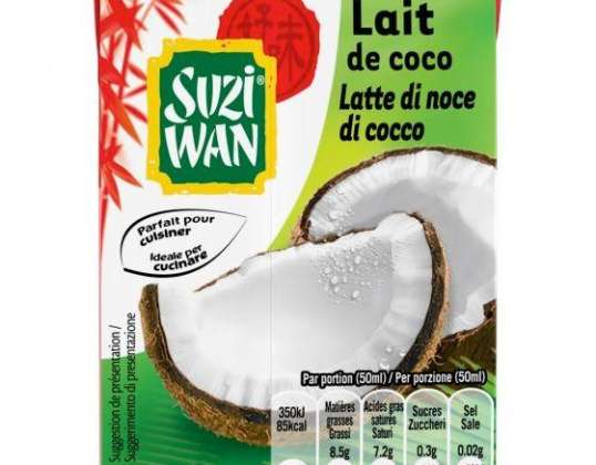 SUZI WAN LATTE DI NOCE DI COCCO ML.200 FOOD DESCRIPTION 2149