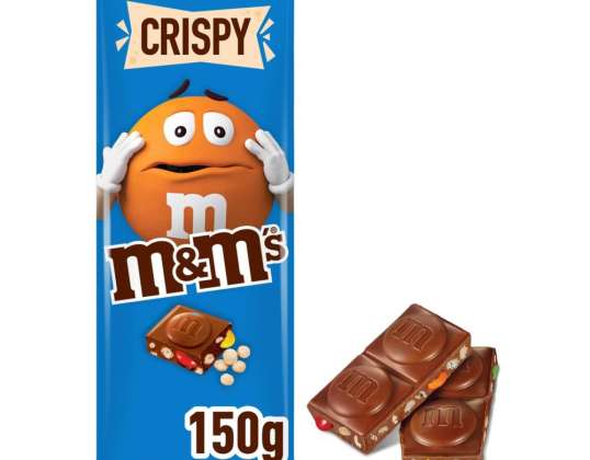 M &amp; M CRISPY BAR GR.150 VOEDSELOMSCHRIJVING 35