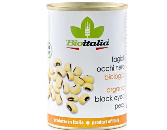 BIOITALIA BLACK EYE BEANS GR400 DOSE LEBENSMITTEL BESCHREIBUNG 1900