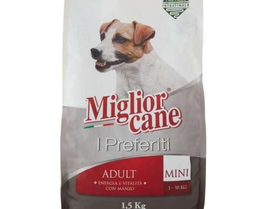 BESTER HUNDE-PREF. ERWACHSENE KG1.5 MINI RINDFLEISCH FAVORITEN LEBENSMITTEL BESCHREIBUNG 3227