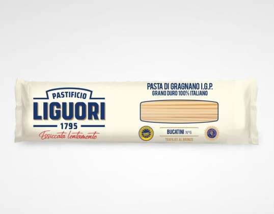 LIGUORI BUCATINI NR.6 GR500 GRAGNANO IGP CLASSICA LEBENSMITTEL BESCHREIBUNG 2651