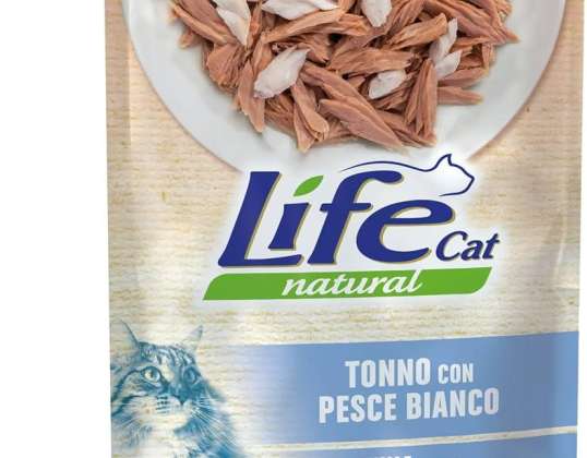 LIFE CAT TUUNIKALA PURK/VALGE KALA GR.70 KASSITOIDU KIRJELDUS 3552