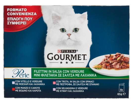 GOURMET PERLE FILETS GR.85X8 GEMÜSE LEBENSMITTELBESCHREIBUNG 3450