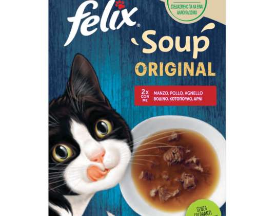 FELIX-SUPPE KÖSTLICHE AUSWAHL GR.48X6 LEBENSMITTELBESCHREIBUNG 3322