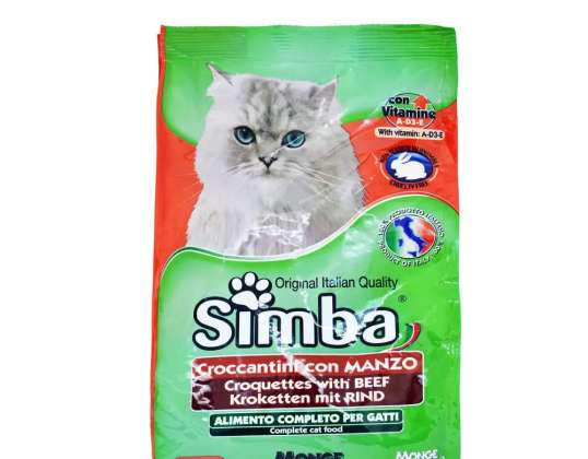 SIMBA GATTO MULTIPACK BEUTEL GR.400X4 LEBENSMITTEL BESCHREIBUNG 3412