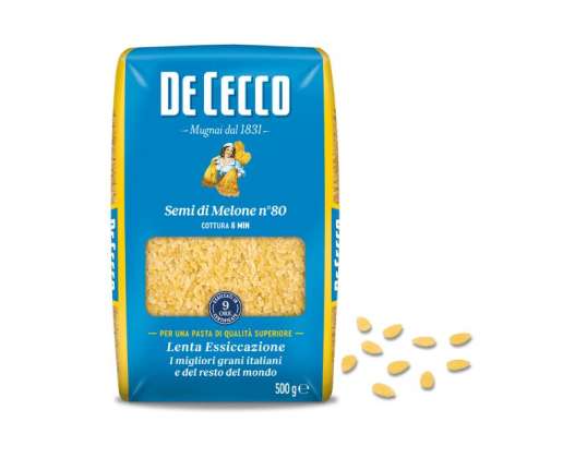 DE CECCO GR.500 MELONFRØ NR.80 FØDEVARER BESKRIVELSE 2730