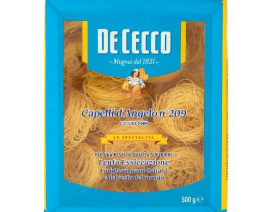 DE CECCO SPECIALITA' CAPELLI D'ANGELO GR.500 N.209 LEBENSMITTELBESCHREIBUNG 2951