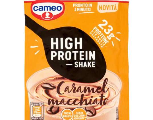 CAMEO SHAKE CARAMEL MAC. GR.28 FØDEVARER MED HØJ PROTEIN BESKRIVELSE 2236