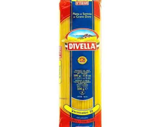 DIVELLA GR.500 VERMICELLINI N°10 LEBENSMITTELBESCHREIBUNG 2784