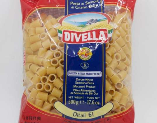DIVELLA GR.500 Fingerhüte Nr. 61 LEBENSMITTELBESCHREIBUNG 2776