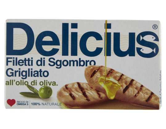 DELICIUS ΦΙΛΈΤΑ ΣΚΟΥΜΠΡΊ ΣΧΆΡΑΣ ΕΛΑΙΌΛΑΔΟ G.85 ΠΕΡΙΓΡΑΦΉ ΤΡΟΦΊΜΩΝ 1308