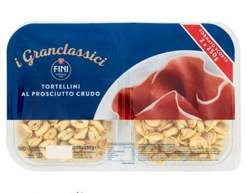 FEINE ROHE TORTELLINI GR.250 X 2 LEBENSMITTELBESCHREIBUNG 3085