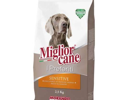 BESTER HUNDEFAVORIT SENSITIVE MIT FISCH KG.2,5 LEBENSMITTELBESCHREIBUNG 3508