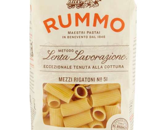 RUMMO MEZZI RIGATONI N°51 GR.500 LEBENSMITTELBESCHREIBUNG 2764