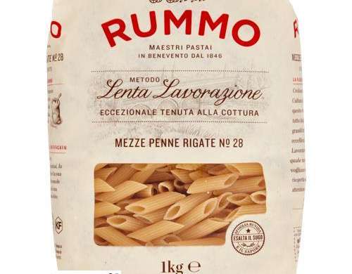 RUMMO MEZZE PENNE RIGATE N°28 KG.1 LEBENSMITTELBESCHREIBUNG 2934