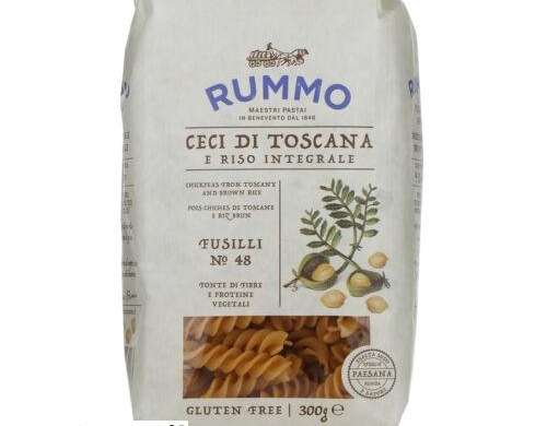 RUMMO FUSILLI KICHERERBSEN/REIS N°48 GR.300 LEBENSMITTELBESCHREIBUNG 3037