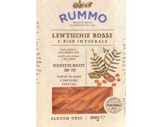 RUMMO PENNETTE RIGATE LENT/RISO N°70 GR.300 LEBENSMITTELBESCHREIBUNG 3040