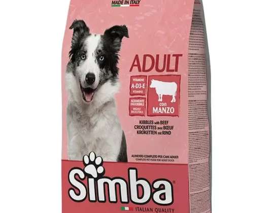 SIMBADOG CROQUETTES BEEF KG 10 FOOD DESCRIPTION 3402