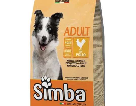 SIMBA CANE KIBBLE KG.10 CHICKEN FOOD DESCRIPTION 3408