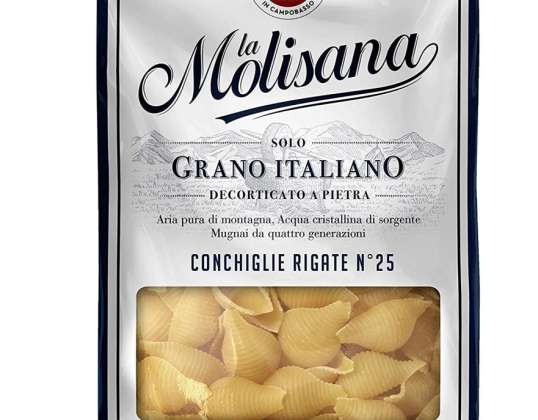 LA MOLISANA GR.500 CONCHIGLIE RIGATE N.25 LEBENSMITTEL BESCHREIBUNG 2884