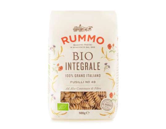 RUMMO VOLLKORN FUSILLI N°48 GR.500 LEBENSMITTELBESCHREIBUNG 3127