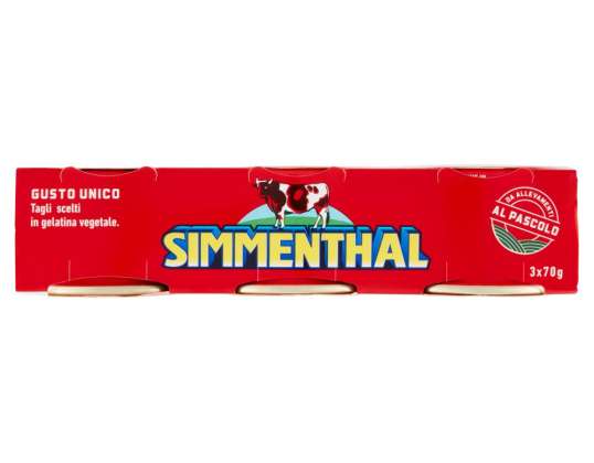 SIMMENTHAL VIANDE BOUILLIE GR.70X3 DESCRIPTION DES ALIMENTS 2123