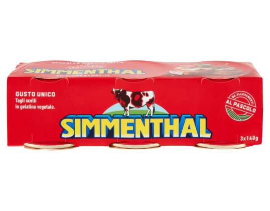 VIANDE BOUILLIE SIMMENTHAL GR.140X3 DESCRIPTION DES ALIMENTS 2126